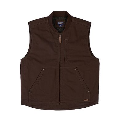 Men's Smith's Workwear Sherpa-Lined Duck Canvas Work Vest