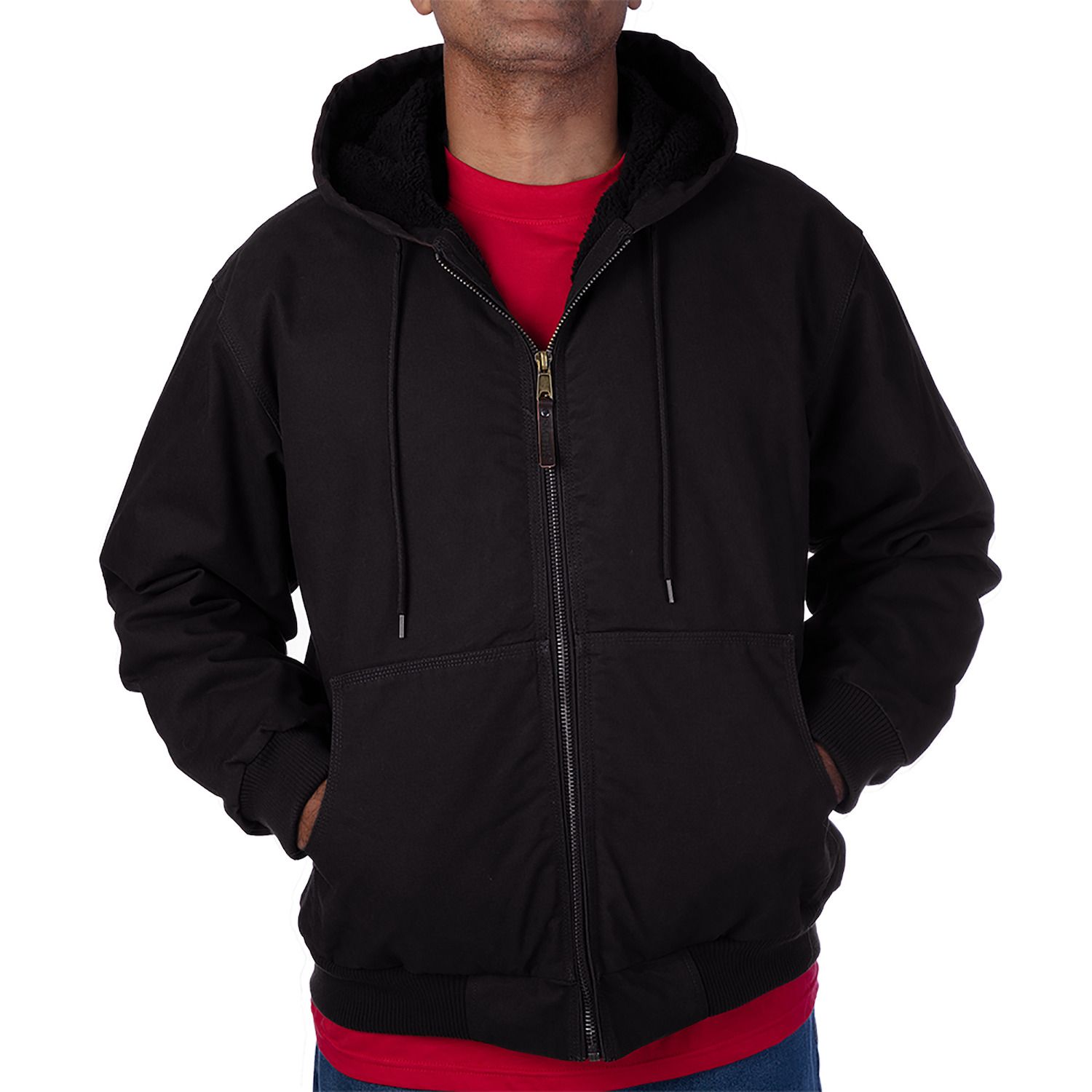 kohls mens sherpa lined hoodie