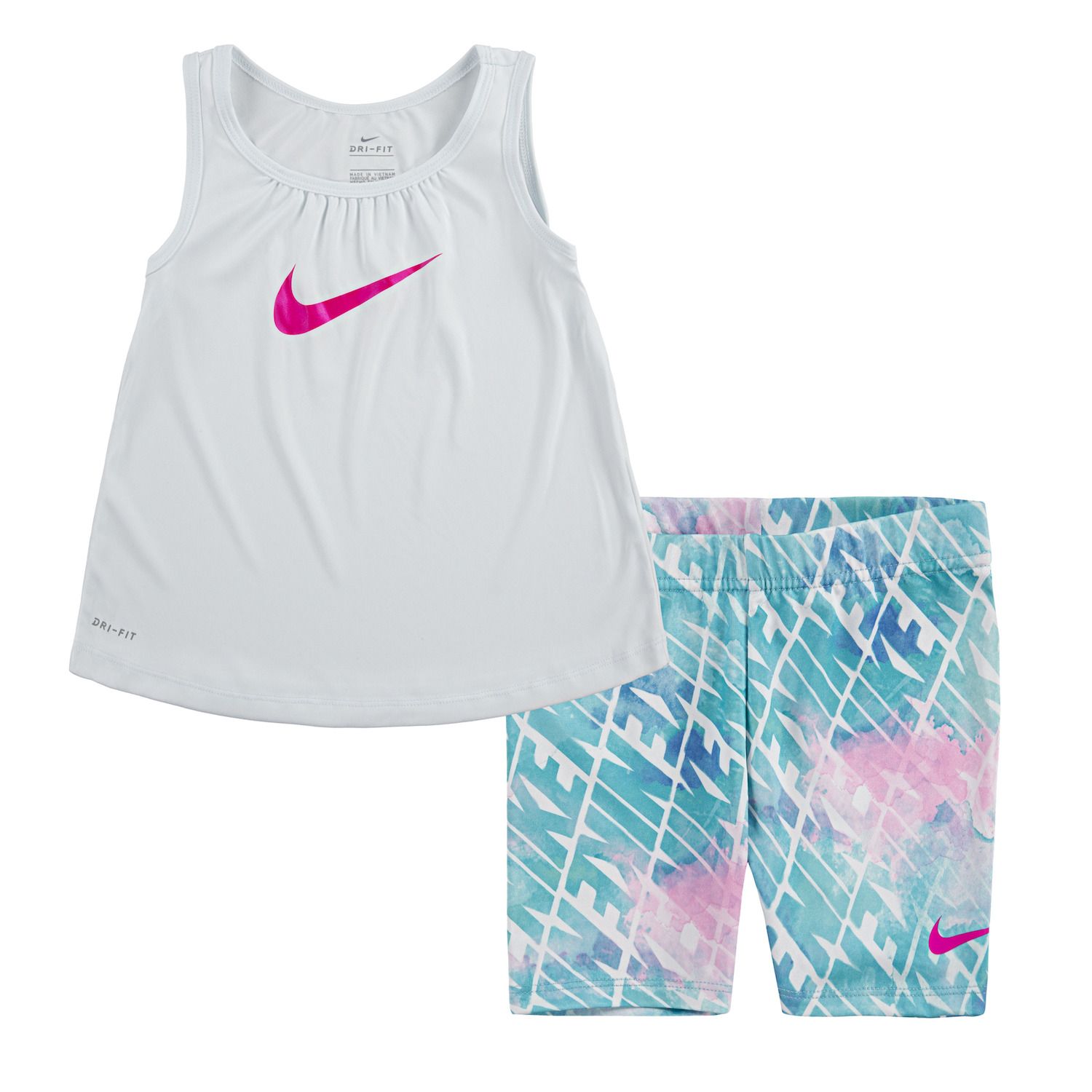 nike tank top and shorts set