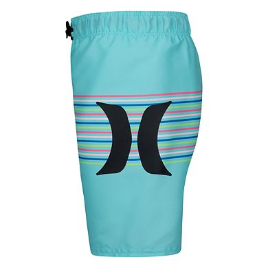 Boys 4-7 Hurley One and Only Shark Surf Pull On Swim Trunks