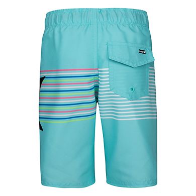 Boys 4-7 Hurley One and Only Shark Surf Pull On Swim Trunks