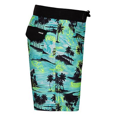 Boys 4-7 Hurley Doodle Palm Trees Board Shorts
