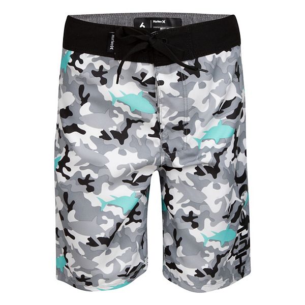 Boys 47 Hurley Camouflaged Board Shorts