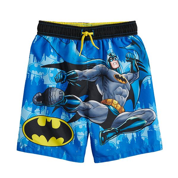 Boys 4-7 DC Comics Batman Swim Trunks