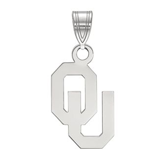 LogoArt Sterling Silver Oklahoma Sooners Pendant