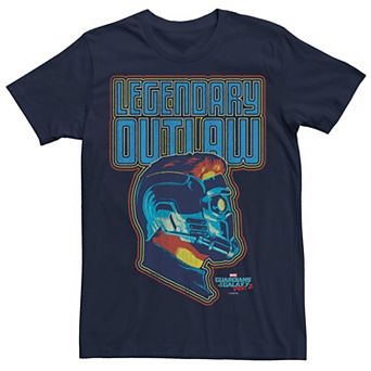 Men's Marvel Star-Lord Guardians of Galaxy 2 Cover Graphic Tee