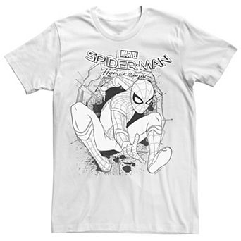 Men's Marvel Spider-Man Homecoming Tonal Web Out Graphic Tee