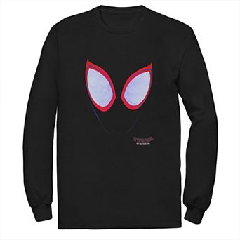 Men's Marvel Spider-Man Big Eyes Long Sleeve Graphic Tee