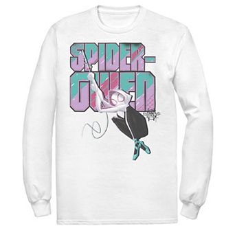 Men's Marvel Spider-Man Spiderverse Gwen Swing Long Sleeve Graphic Tee