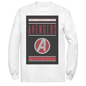 Men's Marvel Avengers Endgame Stronger Together Long Sleeve Graphic Tee