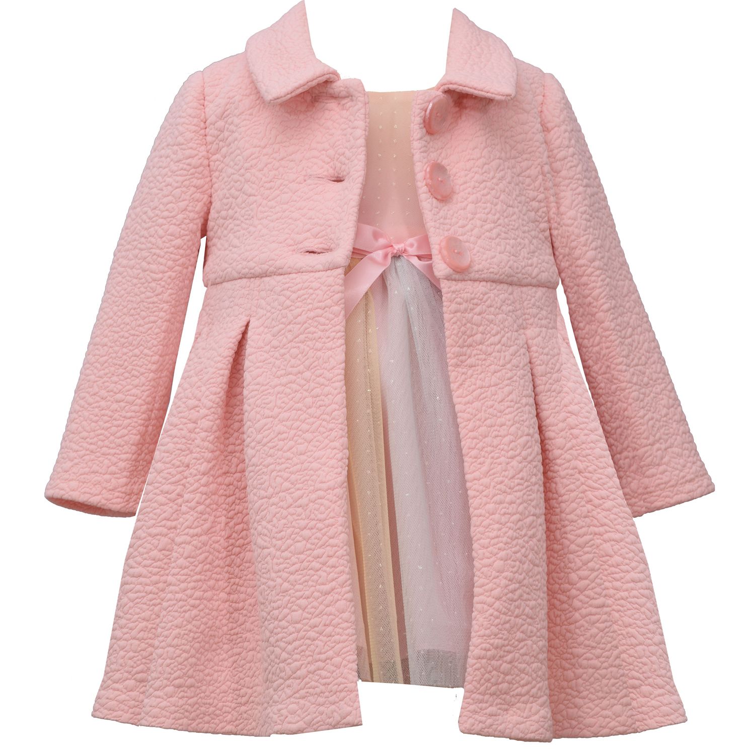 bonnie jean coat and dress set