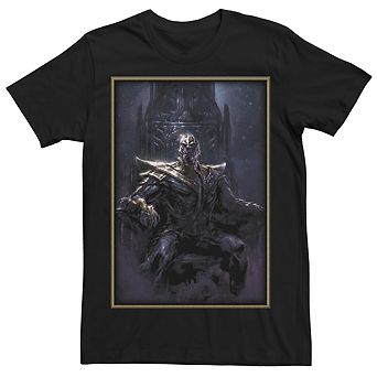 Men's Marvel Thanos Night Throne Graphic Tee