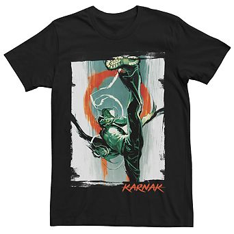 Men's Marvel Karnak The Inhumans Shatterer Kick Graphic Tee