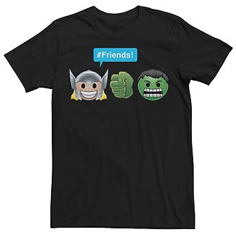 Men's Marvel We're Friends From Work Emoji Graphic Tee