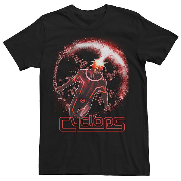 Men S Marvel X Men Cyclops Optic Blast Tee