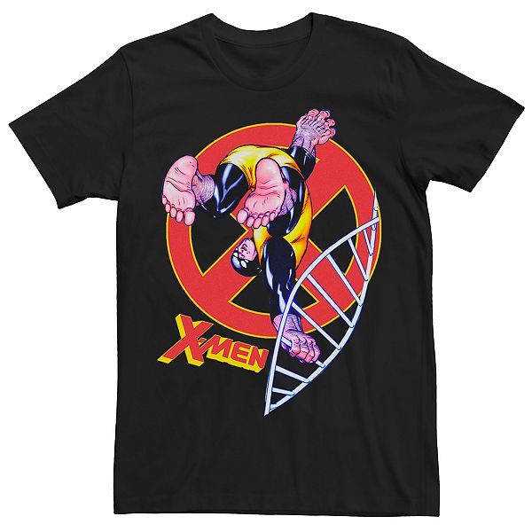 Men S Marvel X Men The Beast Classic Mutant Dna Graphic Tee