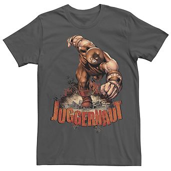 Men's Marvel X-Men The Juggernaut Grunge Smash Tee