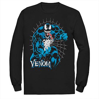 Men's Marvel Venom Tangled In Web Graphic Tee