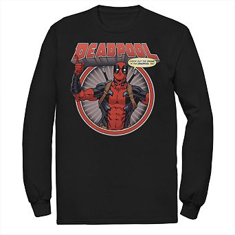 Men's Marvel Deadpool Chump In The Deadpool Graphic Tee