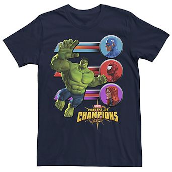 Men's Marvel Contest of Champions Hulk Match Graphic Tee