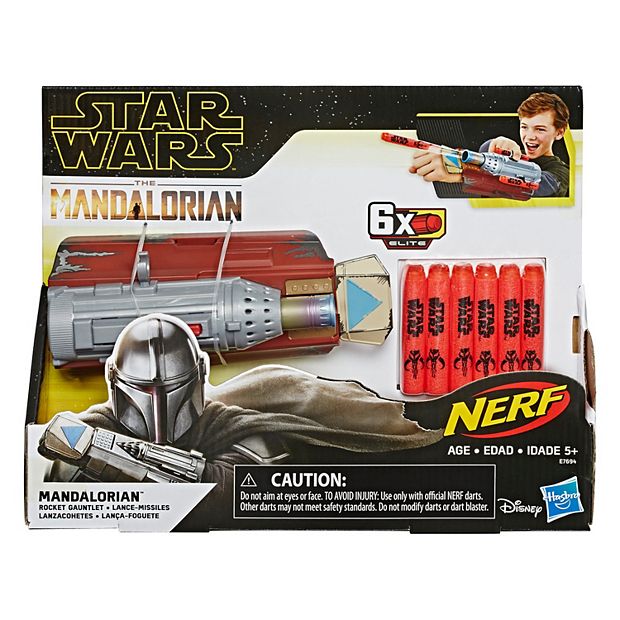 Nerf Star Wars The Mandalorian Dart Blaster, 12 Nerf Elite Darts, Gifts for  8 Year Old Boys & Girls & Up - Nerf