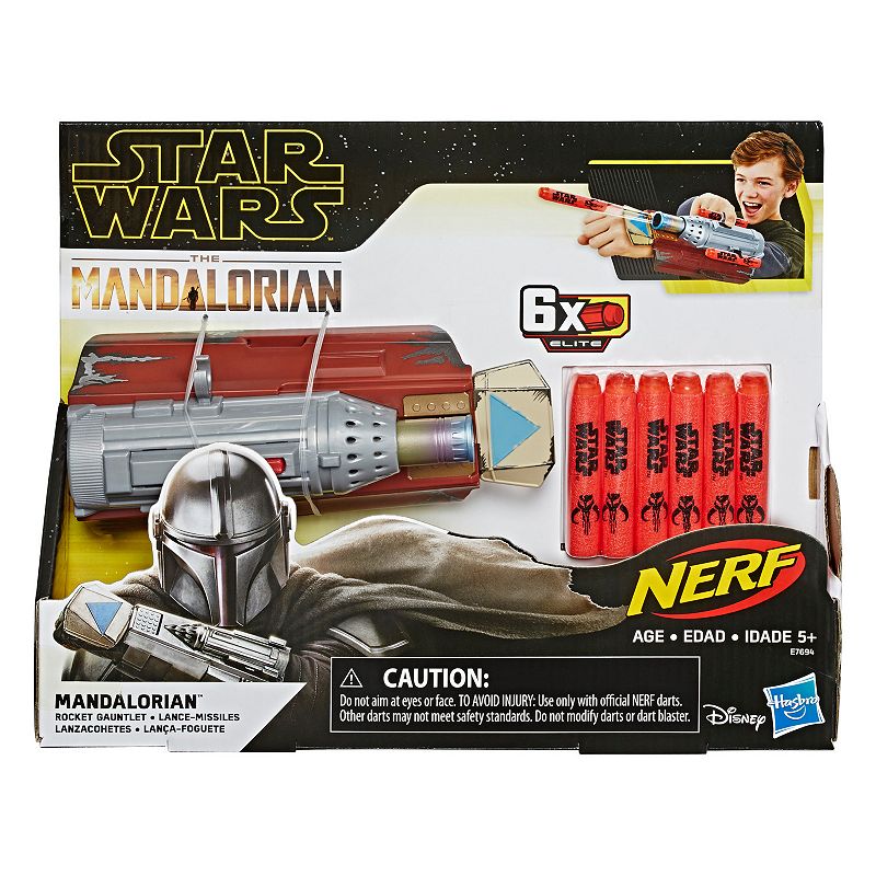 UPC 630509920204 product image for Nerf Star Wars The Mandalorian Rocket Gauntlet Kids Roleplay Toy | upcitemdb.com