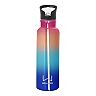 Wellness Double-Wall Stainless Steel 17-oz. Flip-Straw Water Bottle