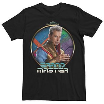 Men's Marvel Thor Ragnarok The Grandmaster Profile Badge Graphic Tee