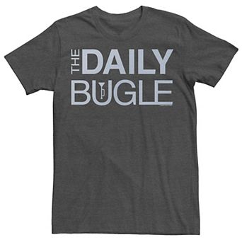 Men's Marvel Spider-Man Far From Home The Daily Bugle Logo Graphic Tee