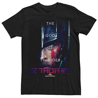 Men's Marvel Thor Ragnarok The Mighty God of Thunder Graphic Tee