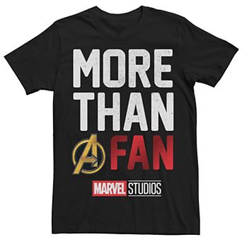 Men's Marvel Studios MORE THAN A FAN 10th Anniversary Graphic Tee