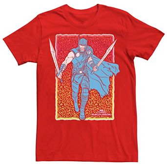 Men's Marvel Thor Ragnarok Thor Neon Portrait Graphic Tee