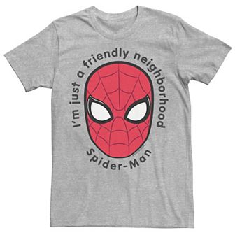 Men's Marvel Spider-Man Far From Home Friendly Neighborhood Hero Graphic Tee