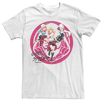 Men's Marvel Rising Secret Warriors Ghospider Collage Logo Graphic Tee