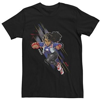 Men's Marvel Rising Secret Warriors Miss America Action Pose Graphic Tee