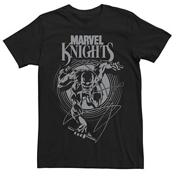 Men's Marvel Knights Daredevil Tonal Action Shot Logo Graphic Tee