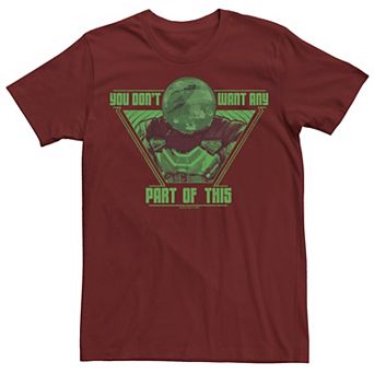 Men's Marvel Spider-Man Far From Home Mysterio No Part Of This Graphic Tee