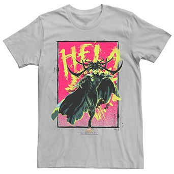 Men's Marvel Thor Ragnarok Hela Evil of Asgard Graphic Tee