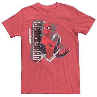 Men's Marvel Spider-Man Far From Home Comic Poster Graphic Tee
