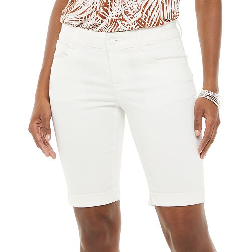 Women's Apt. 9® Denim Bermuda Shorts