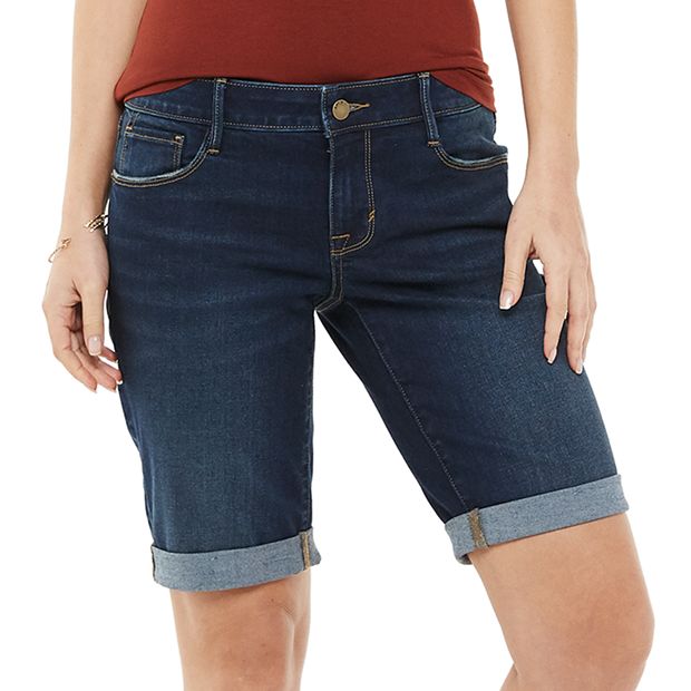 Women s Apt. 9 Denim Bermuda Shorts