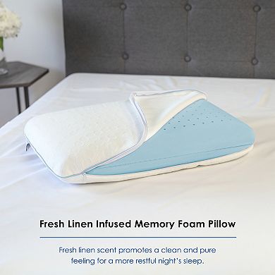 Sensorpedic Scent Infused Memory Foam Pillow