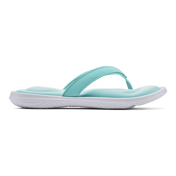 Kids under armour flip flops hot sale