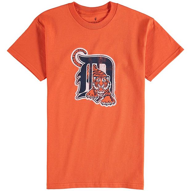 Detroit Tigers Youth Navy Classic Logo T-Shirt