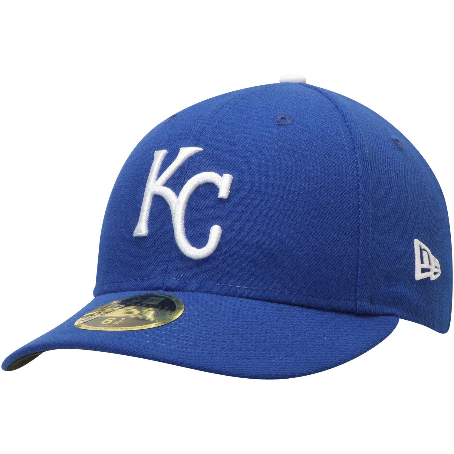 Men's Kansas City Royals New Era Royal Paisley Elements 59FIFTY Fitted Hat