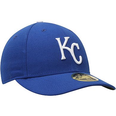 Men's New Era Royal Kansas City Royals Game Authentic Collection On-Field Low Profile 59FIFTY Fitted Hat