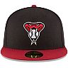 Men's New Era Black/Red Arizona Diamondbacks Authentic Collection On-Field 59FIFTY Fitted Hat