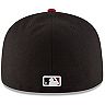 Men's New Era Black/Red Arizona Diamondbacks Authentic Collection On-Field 59FIFTY Fitted Hat