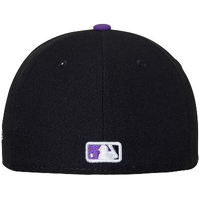 Youth New Era Black Colorado Rockies Authentic Collection On-Field Game 59FIFTY Fitted Hat