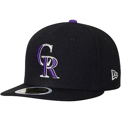 Youth New Era Black Colorado Rockies Authentic Collection On-Field Game 59FIFTY Fitted Hat